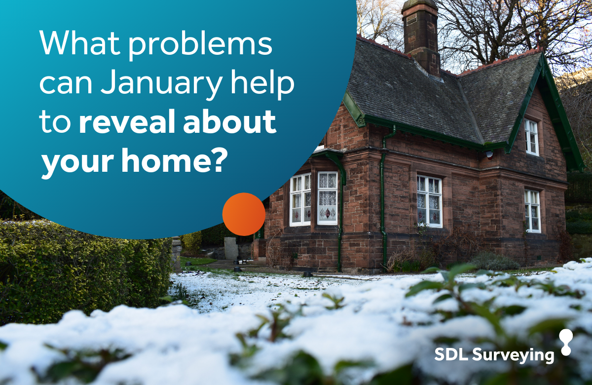 January Help Needed What problems can January help to reveal about your home? | SDL Surveying